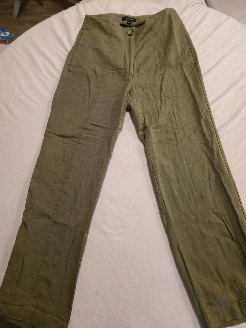 Ann Taylor Olive Green Chinos Size 2